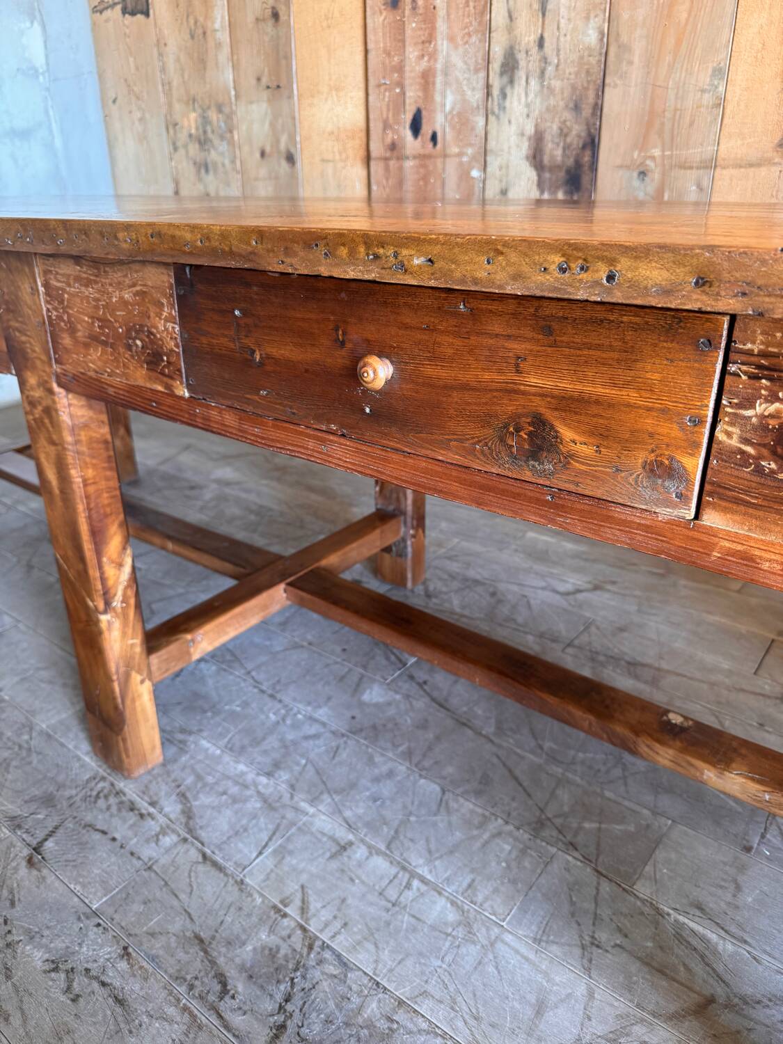 Farmhouse table for 10 people