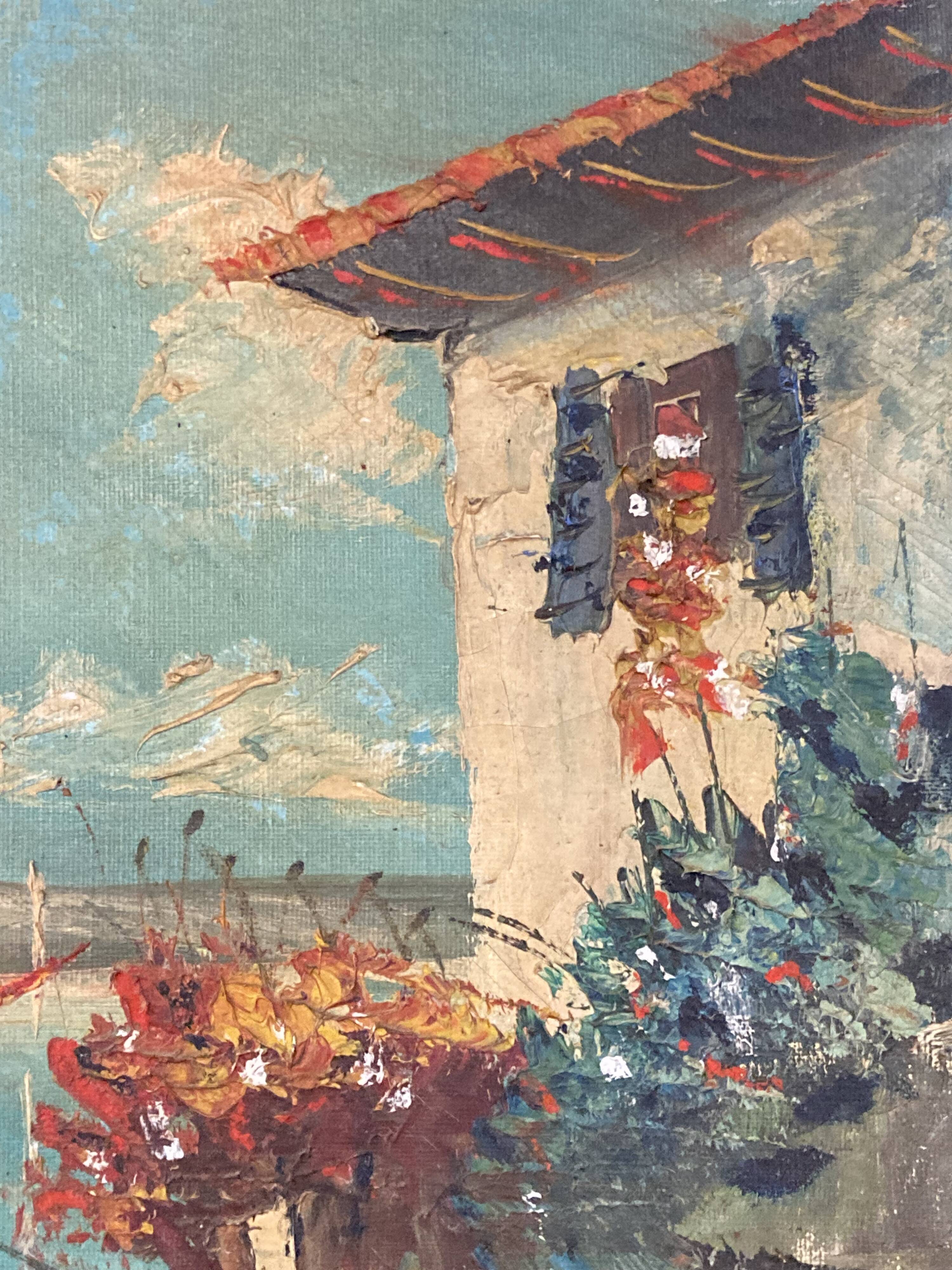 Mediterranean Marine, oil on canvas