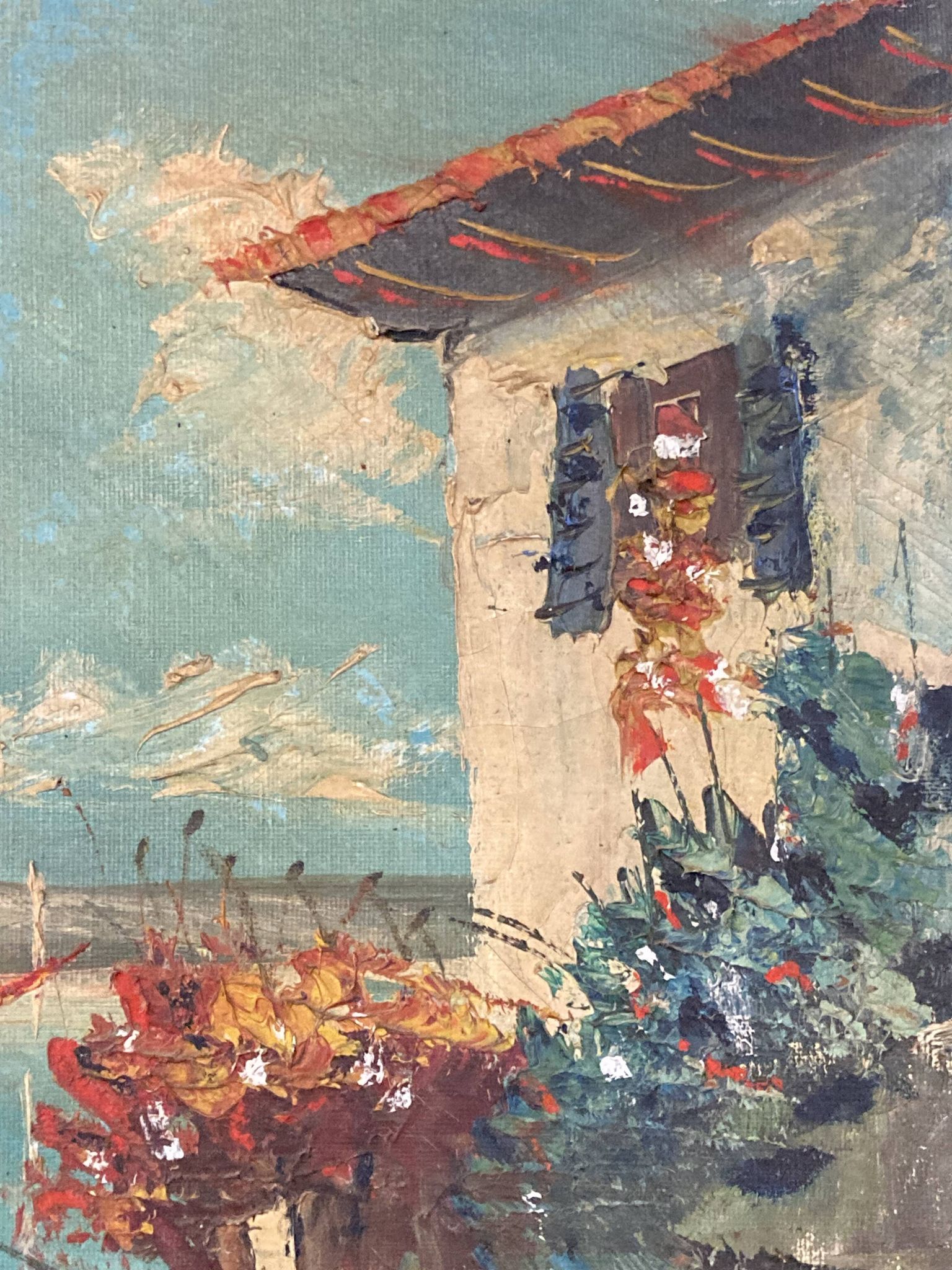 Mediterranean Marine, oil on canvas