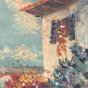 Mediterranean Marine, oil on canvas