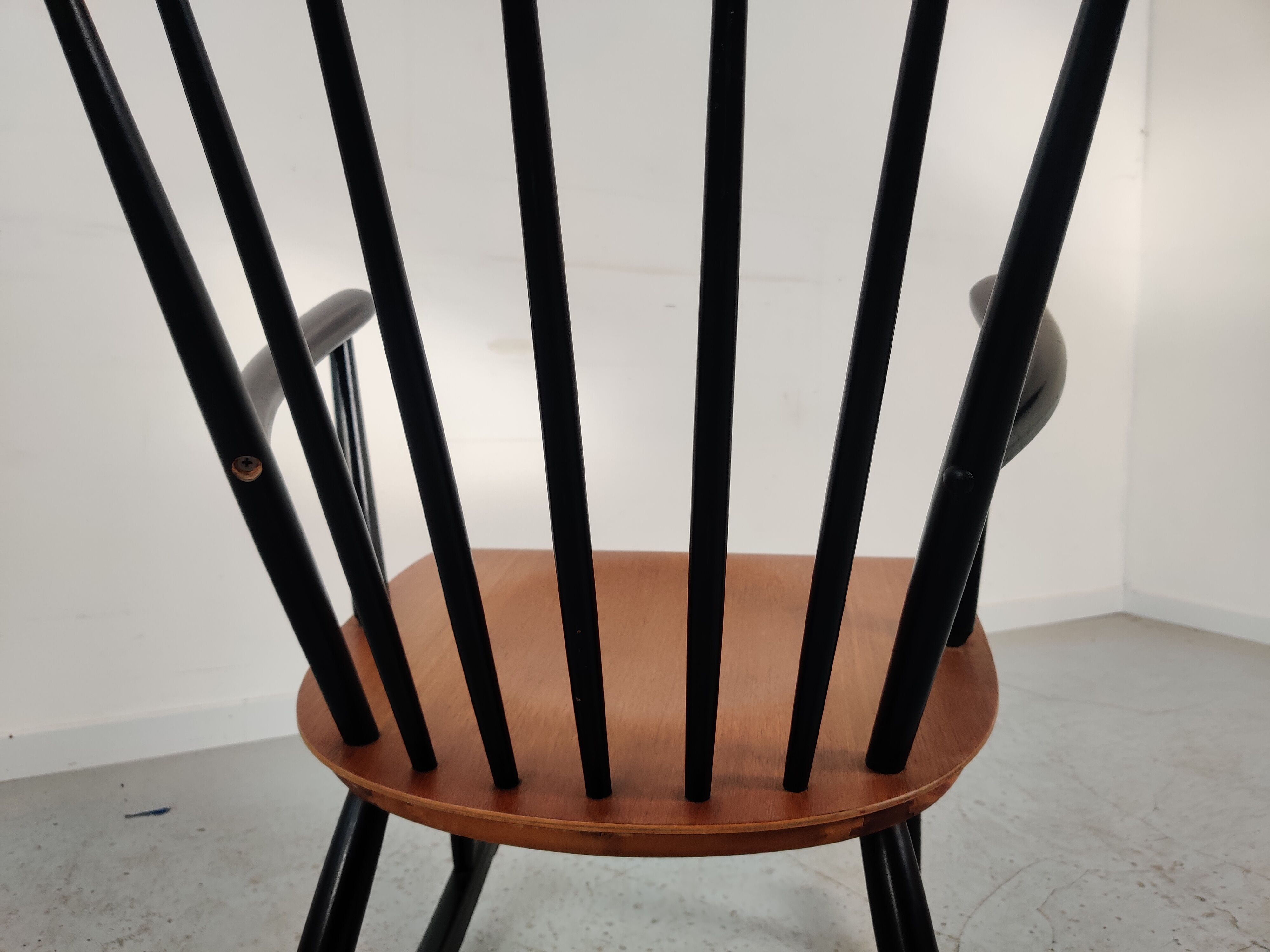 Rocking scandinavian vintage chair, 60s