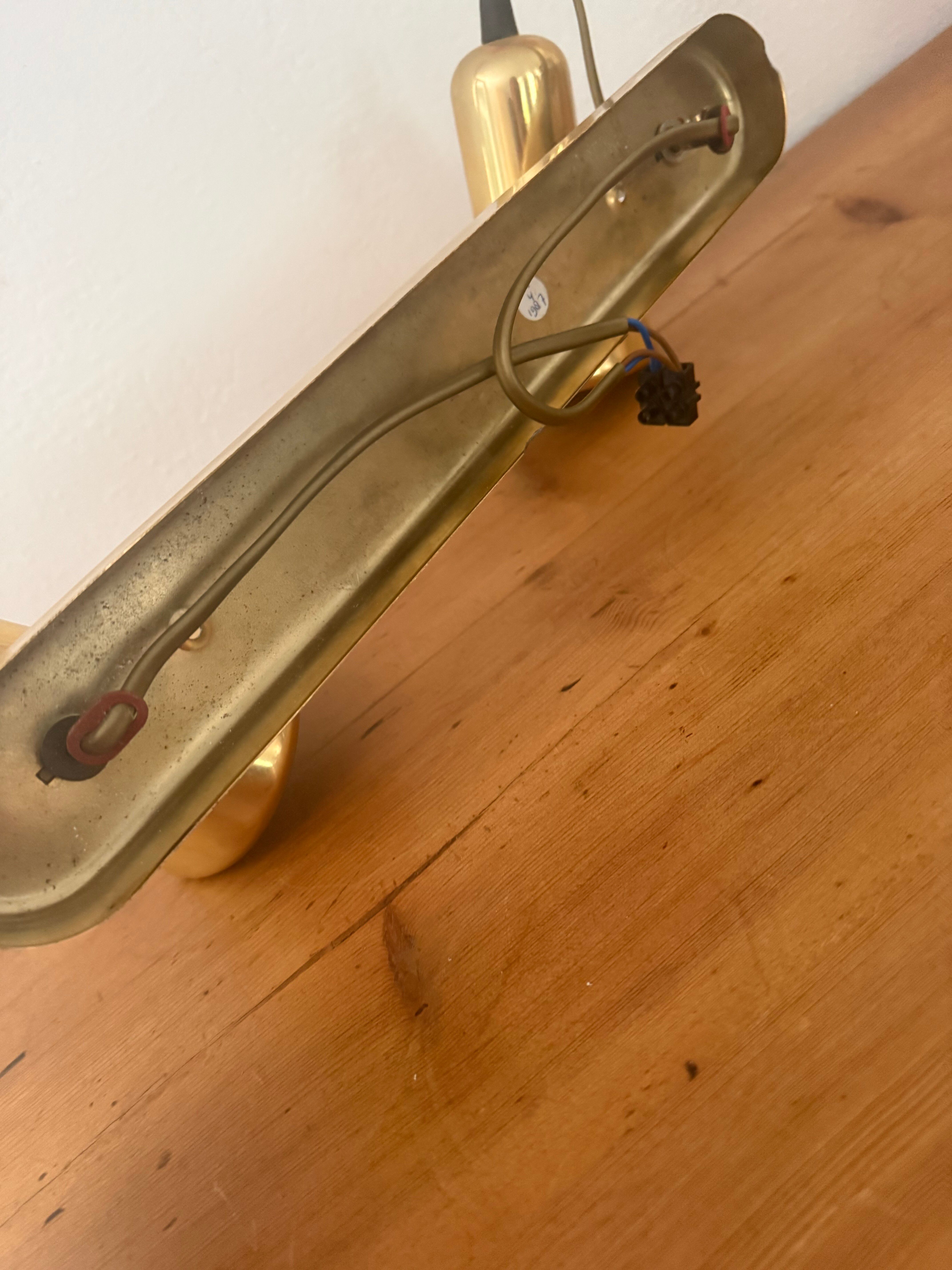 Vintage double spot wall light