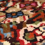 Tapis vintage fait main Bakhtiari persan 114cm x 152cm (1970s)