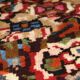 Tapis vintage fait main Bakhtiari persan 114cm x 152cm (1970s)