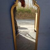 Gilded wood mirror from the 1960s - 100cm