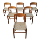 6 rope seated chairs