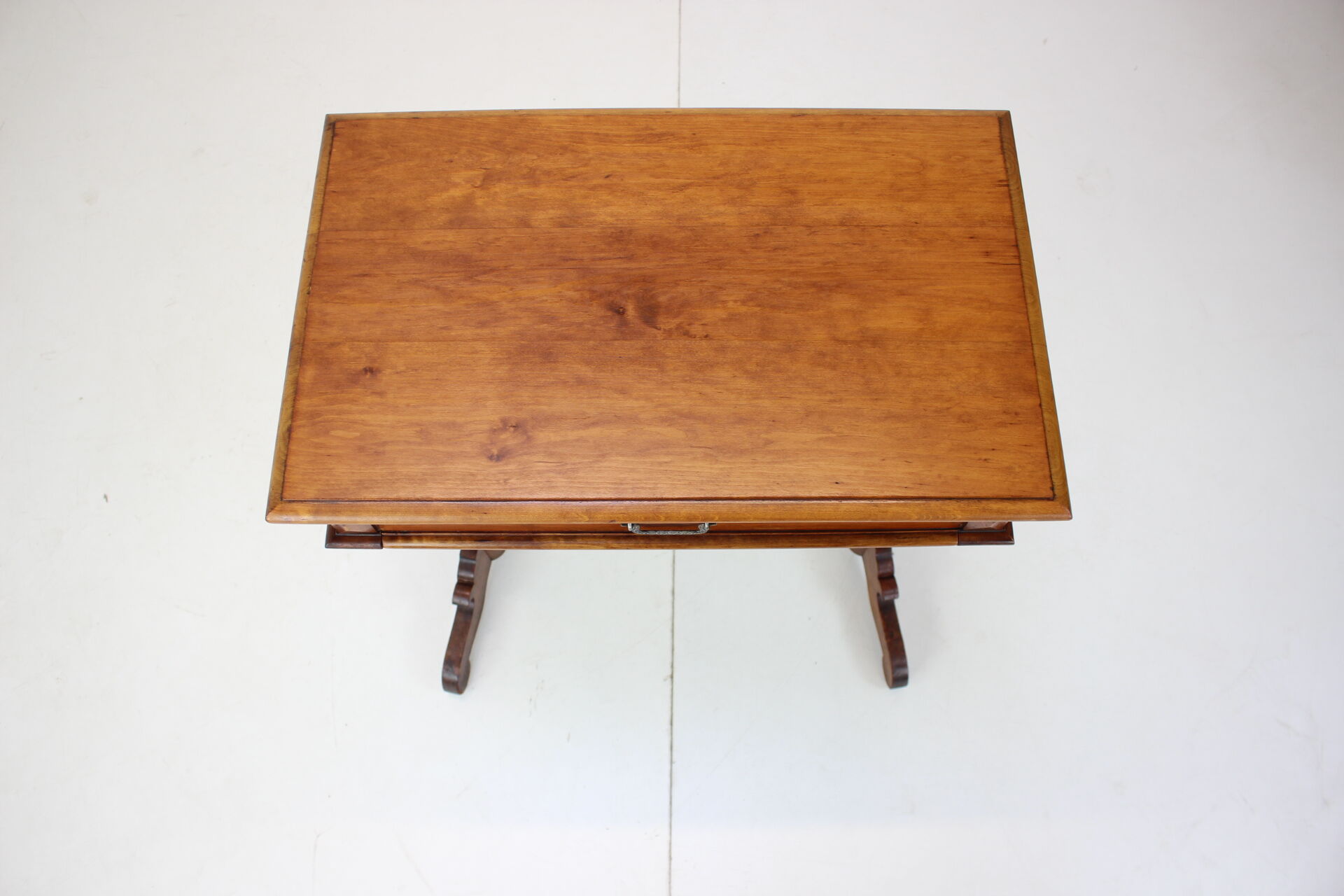 Solid Wood and Veneer Sewing Table, circa 1895
