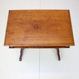 Solid Wood and Veneer Sewing Table, circa 1895