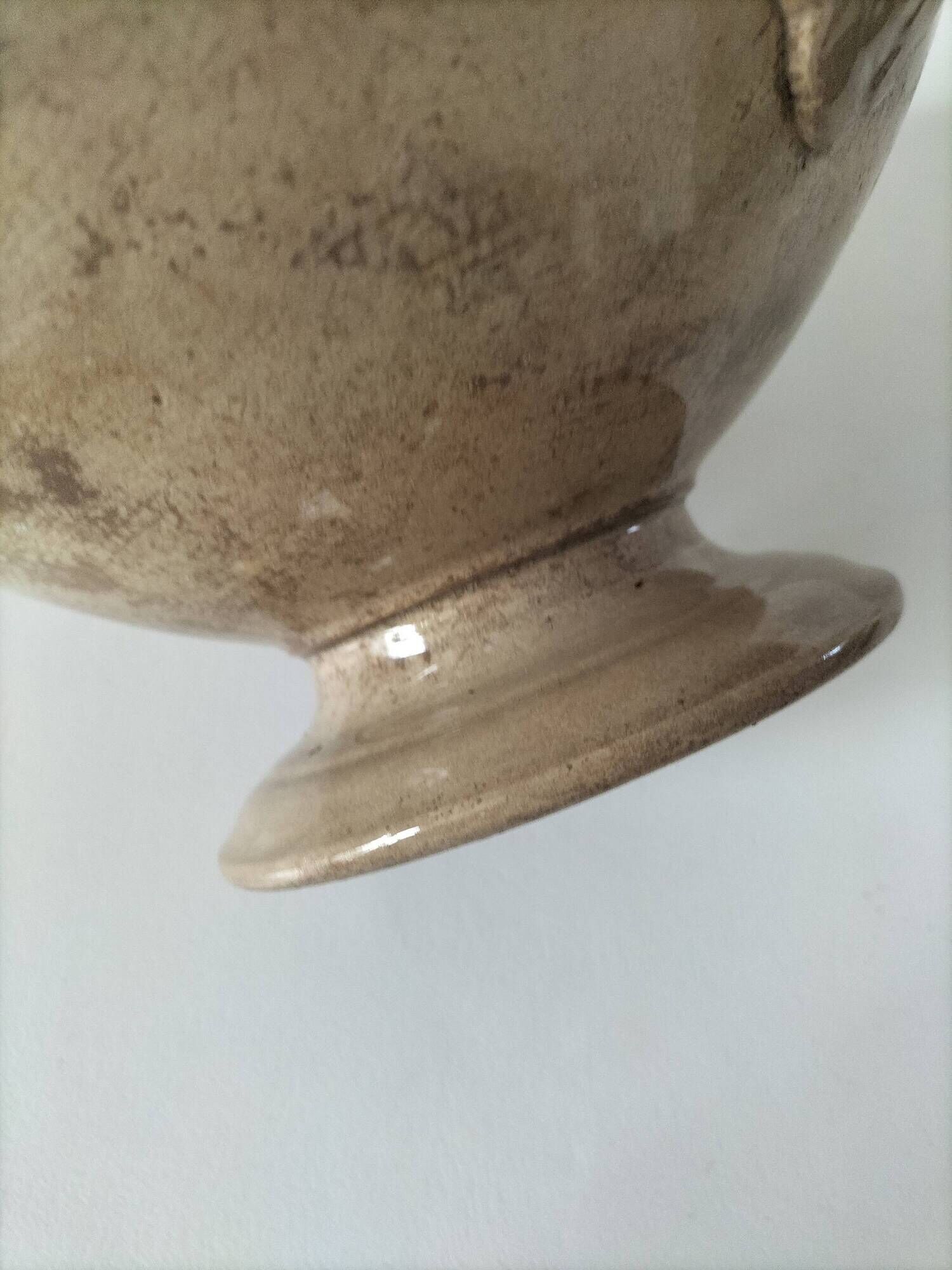HB vegetable dish Choisy le Roi late 19th century ultra patinated