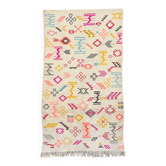 Azilal Kilim Berber Rug • Colorful Geometric Patterns