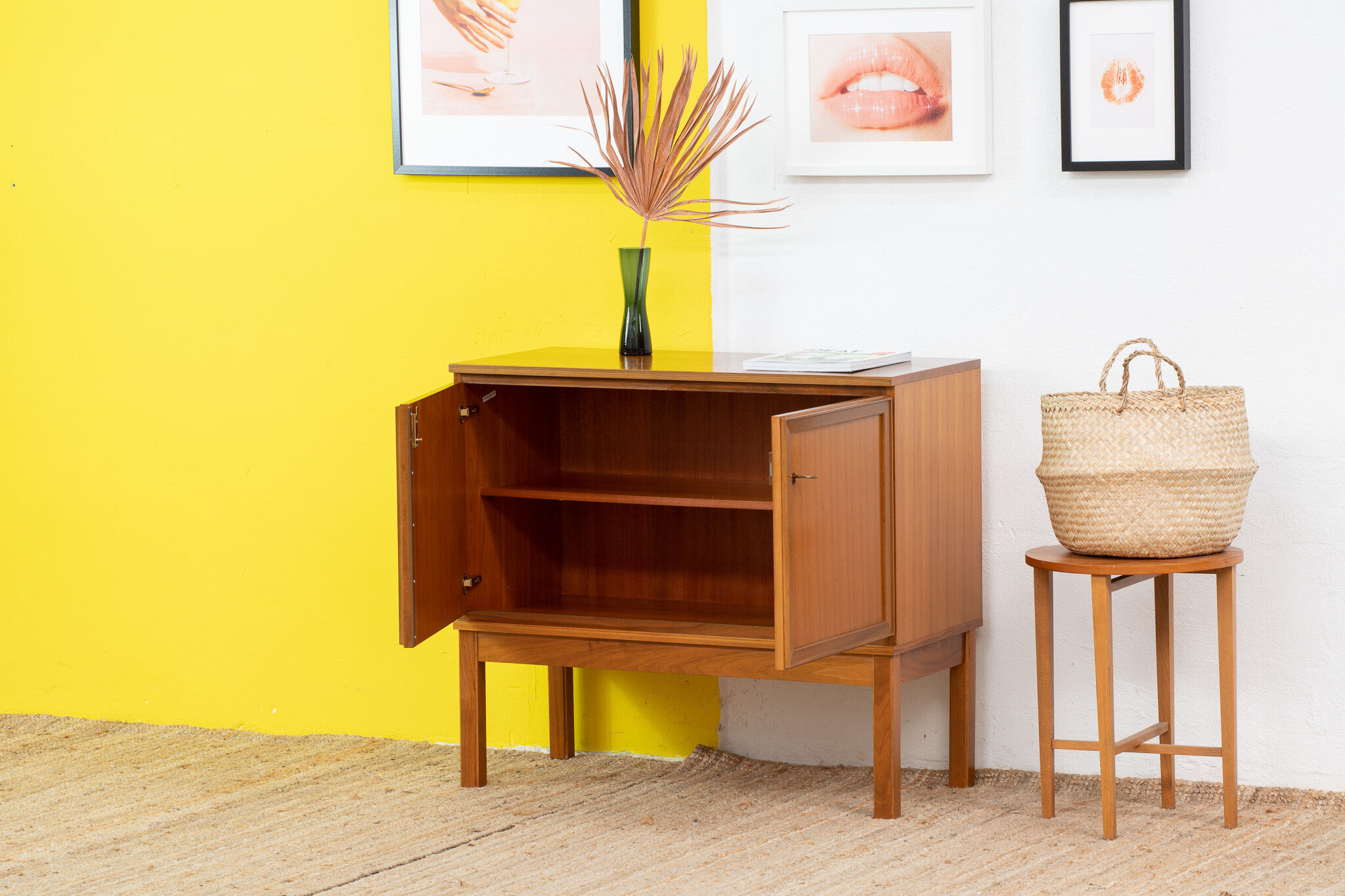 Vintage scandinavian enfilade