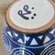 Pair of bowls by Robert Picault, La Roue Vallauris, very rare in blue and white.