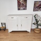 UNIQUE WHITE ART DECO SIDEBOARD