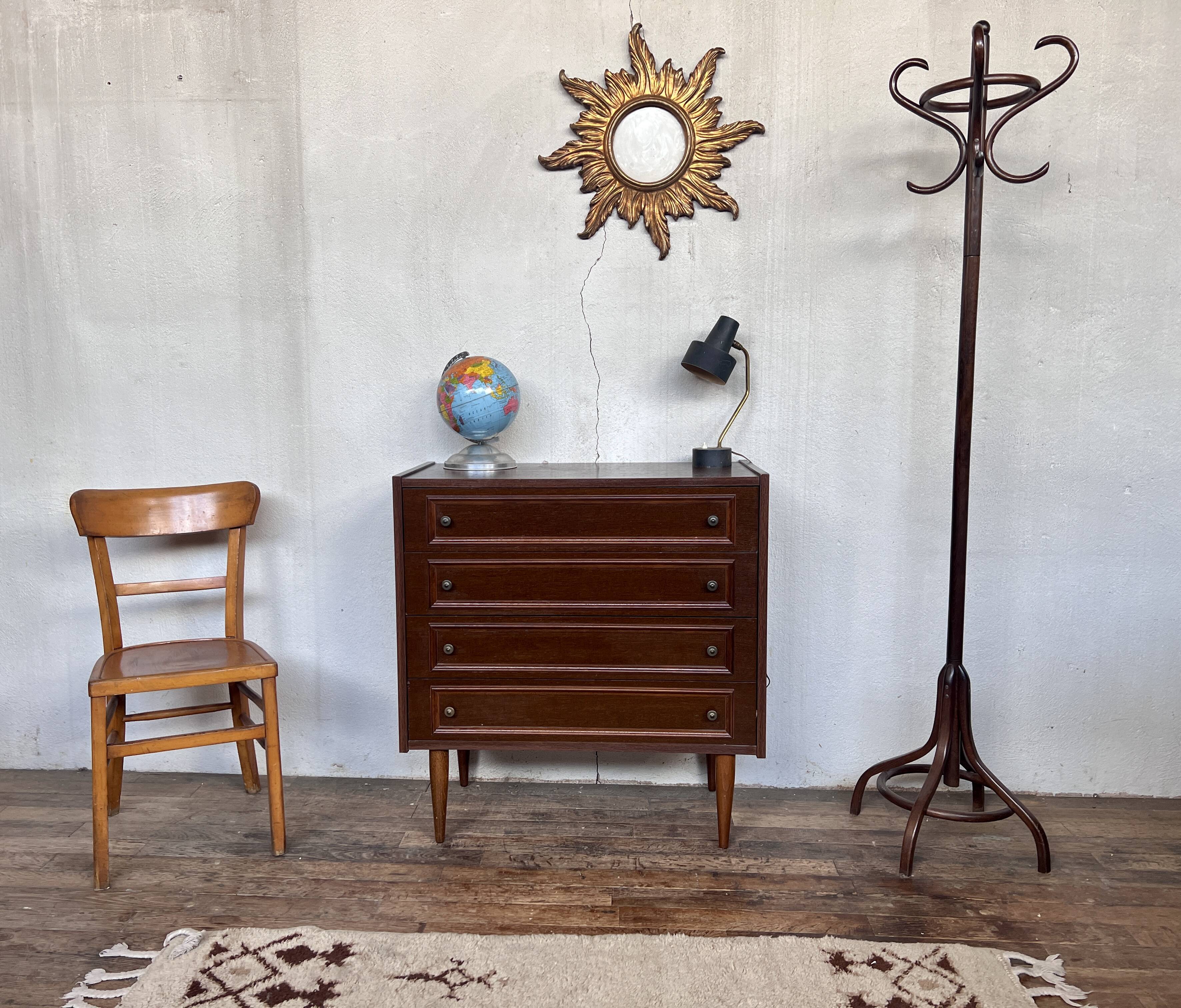 Commode semainier vintage rag picker year 70