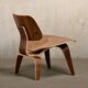Fauteuil lounge Charles & Ray Eames LCW en noyer pour Herman Miller