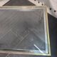 Chrome and gold metal coffee table by Romeo Rega from the 1970s.