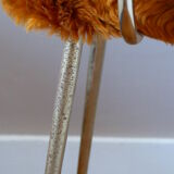 Pelfran orange brown chair in the 1960s