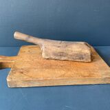 Old cutting board in French solid wood