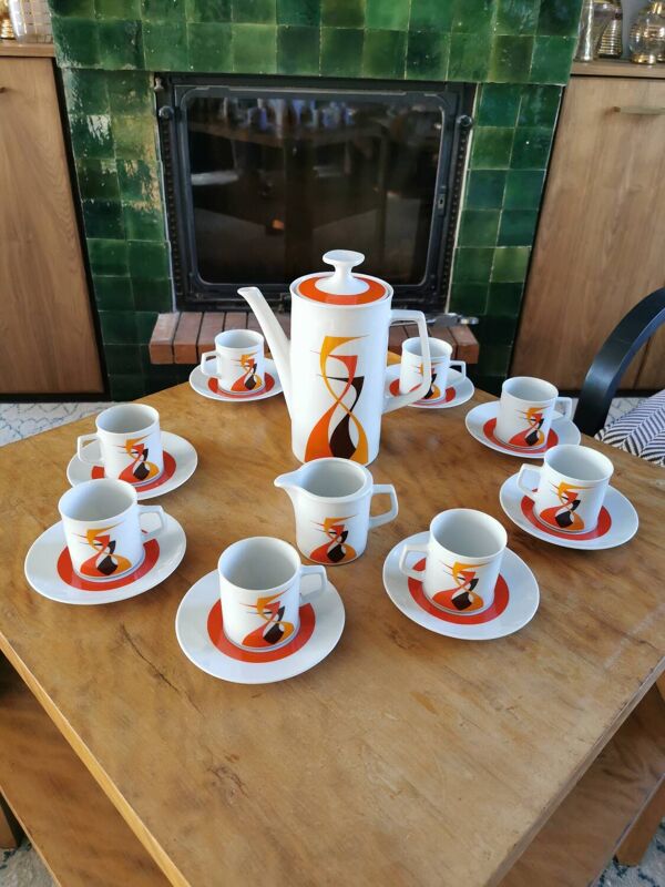 Service à café vintage Bavaria