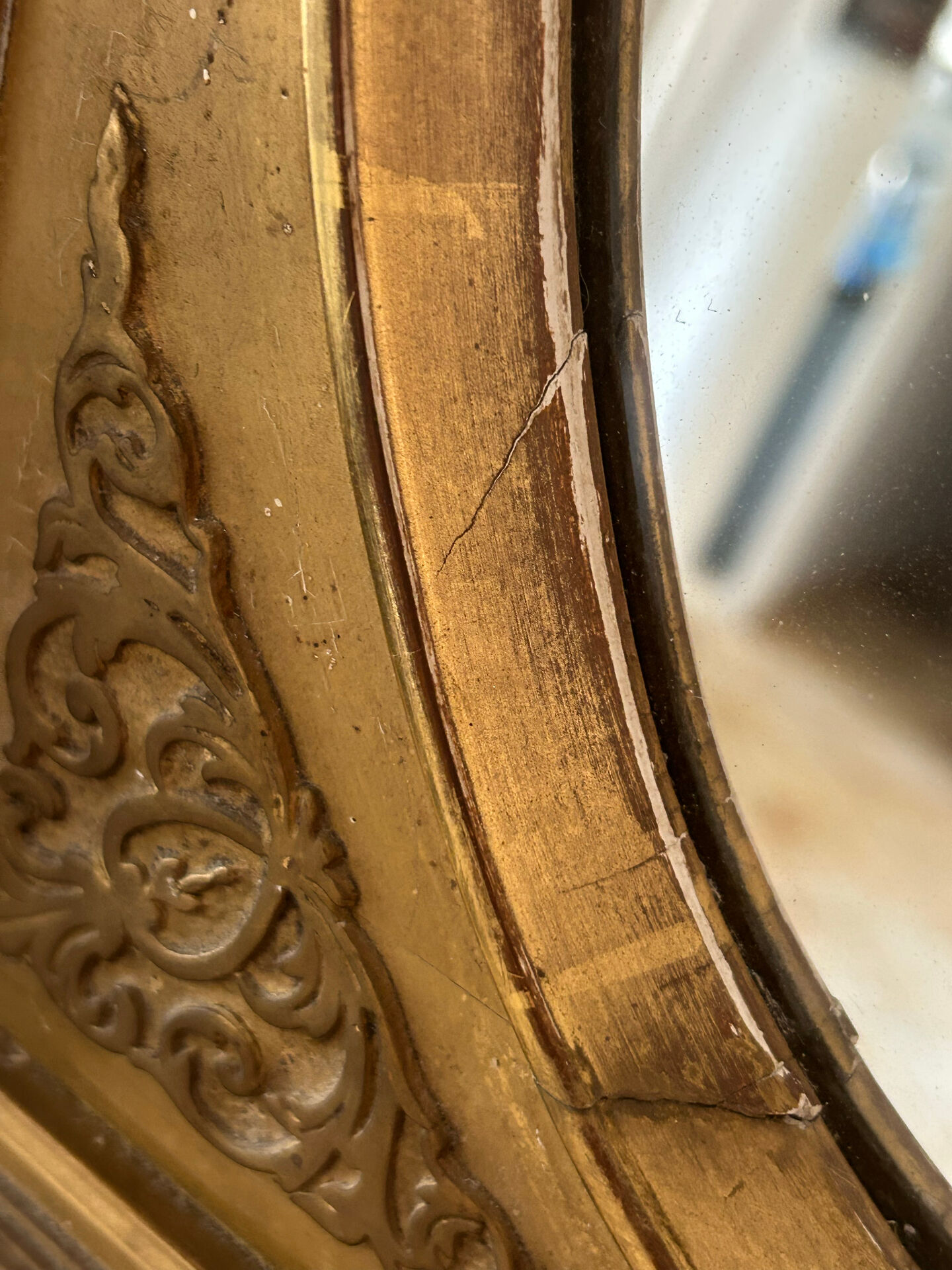 Pair of antique mirrors - 19th century