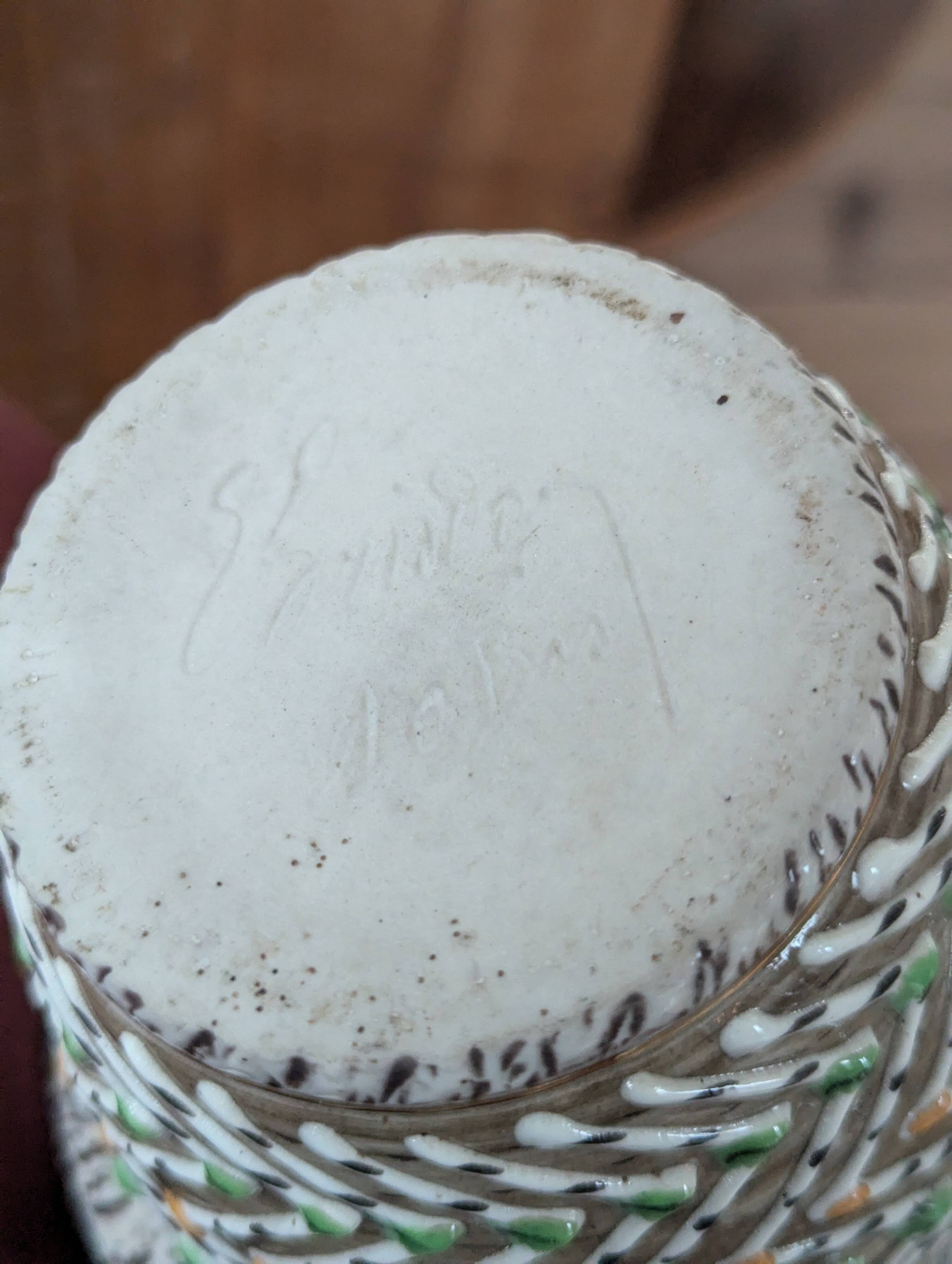 Lucien Brisdoux vase or pocket emptier