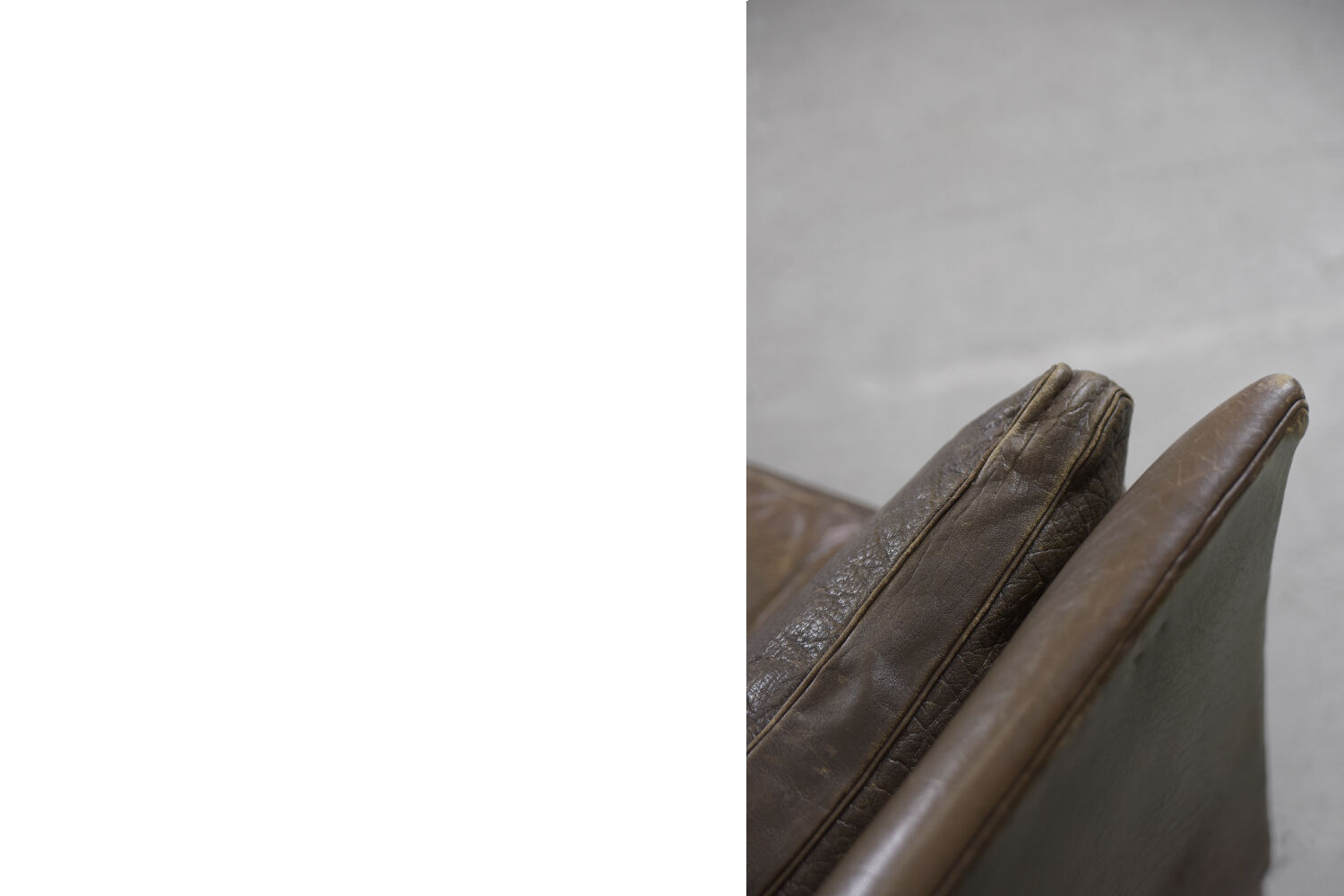 Mid-Century Modern Vintage Leather Cromwell Sofa by Arne Norell, 1960s