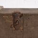 Small antique olive green chest (c.1920) #26