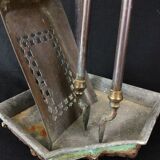 Brass fireplace servant