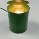 Vintage Green Tin Can Lamp, Ad Van Berlo, Vrieland Design, 1980s