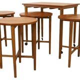 Nesting tables Poul Hundevad vintage