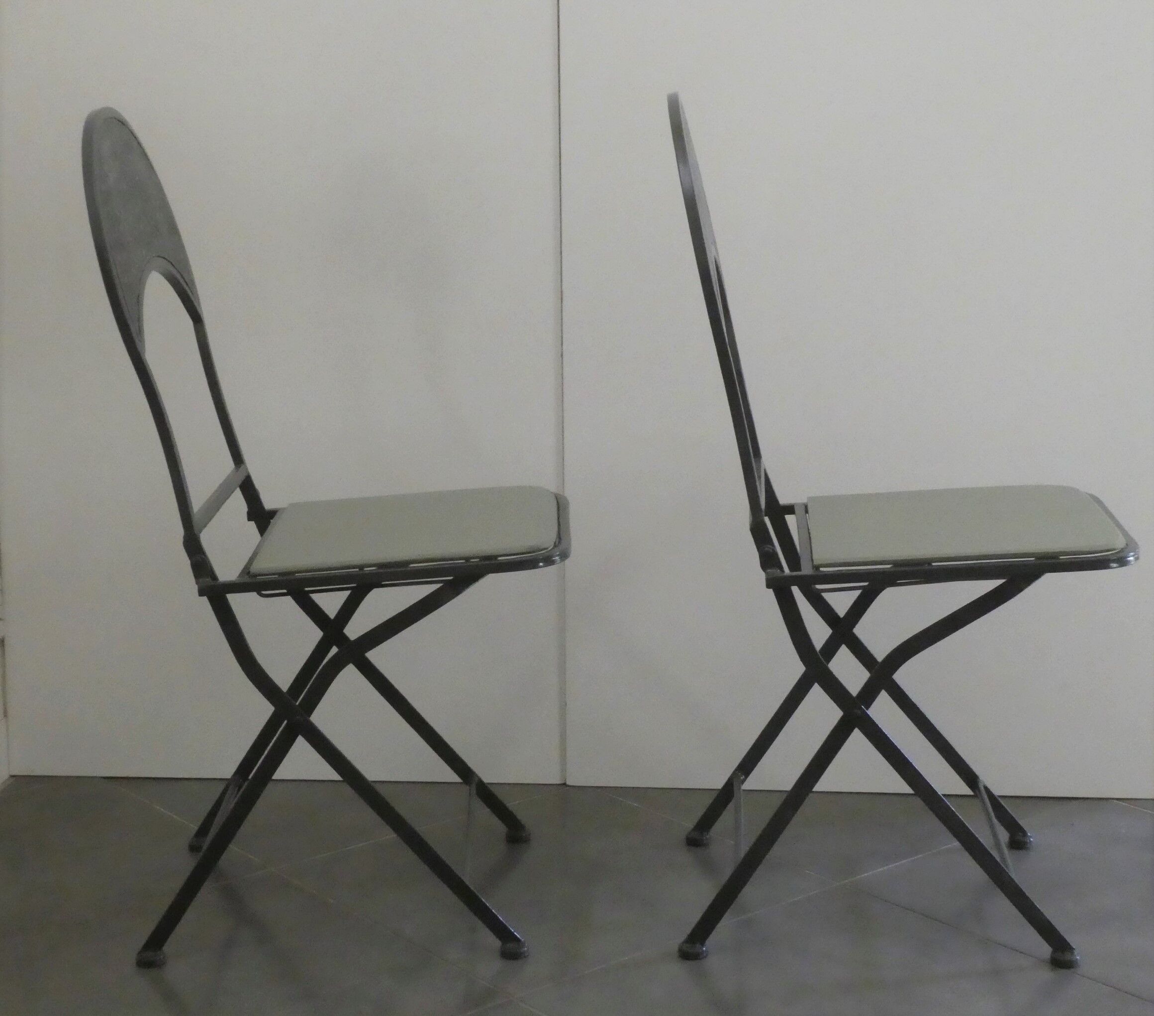 Chaises pliantes 1930