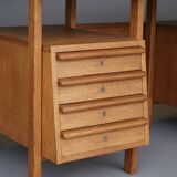 Bureau en chêne. Années 1950