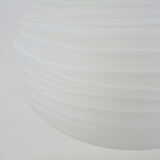 Scandinavian suspension teak and opaline, 1960 Denmark