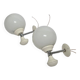 Art Deco sconces, Poland, 1970s, set of 2