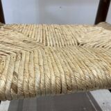 Children's straw armchair