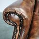 Contemporary Handmade Chesterfield Leather Wingback Armchair 2010s