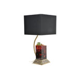 Fractal resin lamp by Henri Fernandez