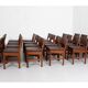 Lot de 24 chaises scandinave