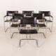 Bauhaus style Italian chairs attr. to Matteo Grassi, 1970s