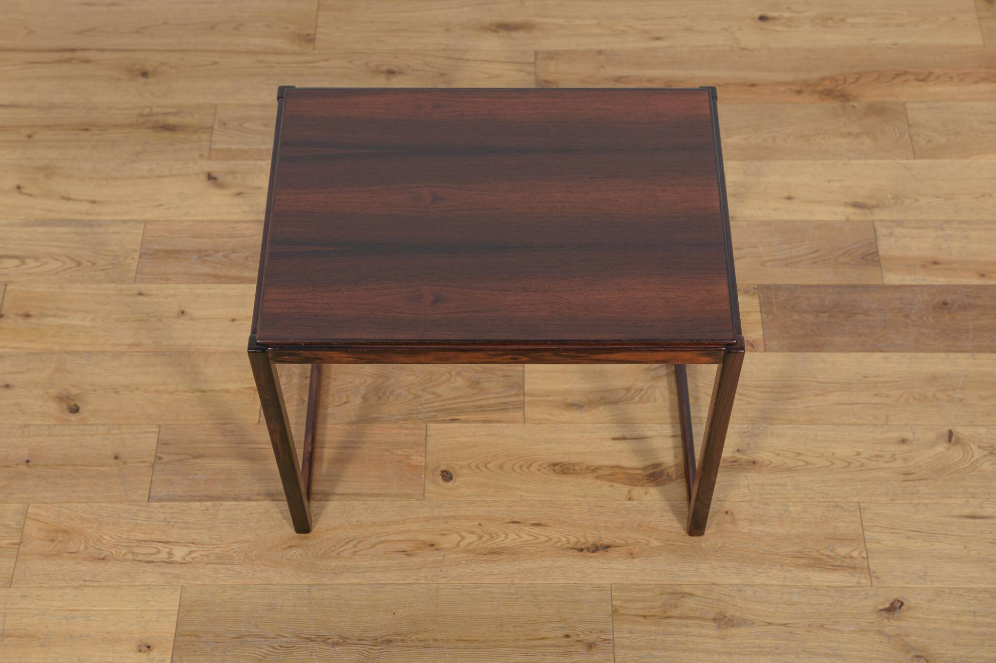 Mid-Century Rosewood Nesting Tables, 1960s, Sweden, Set of 2