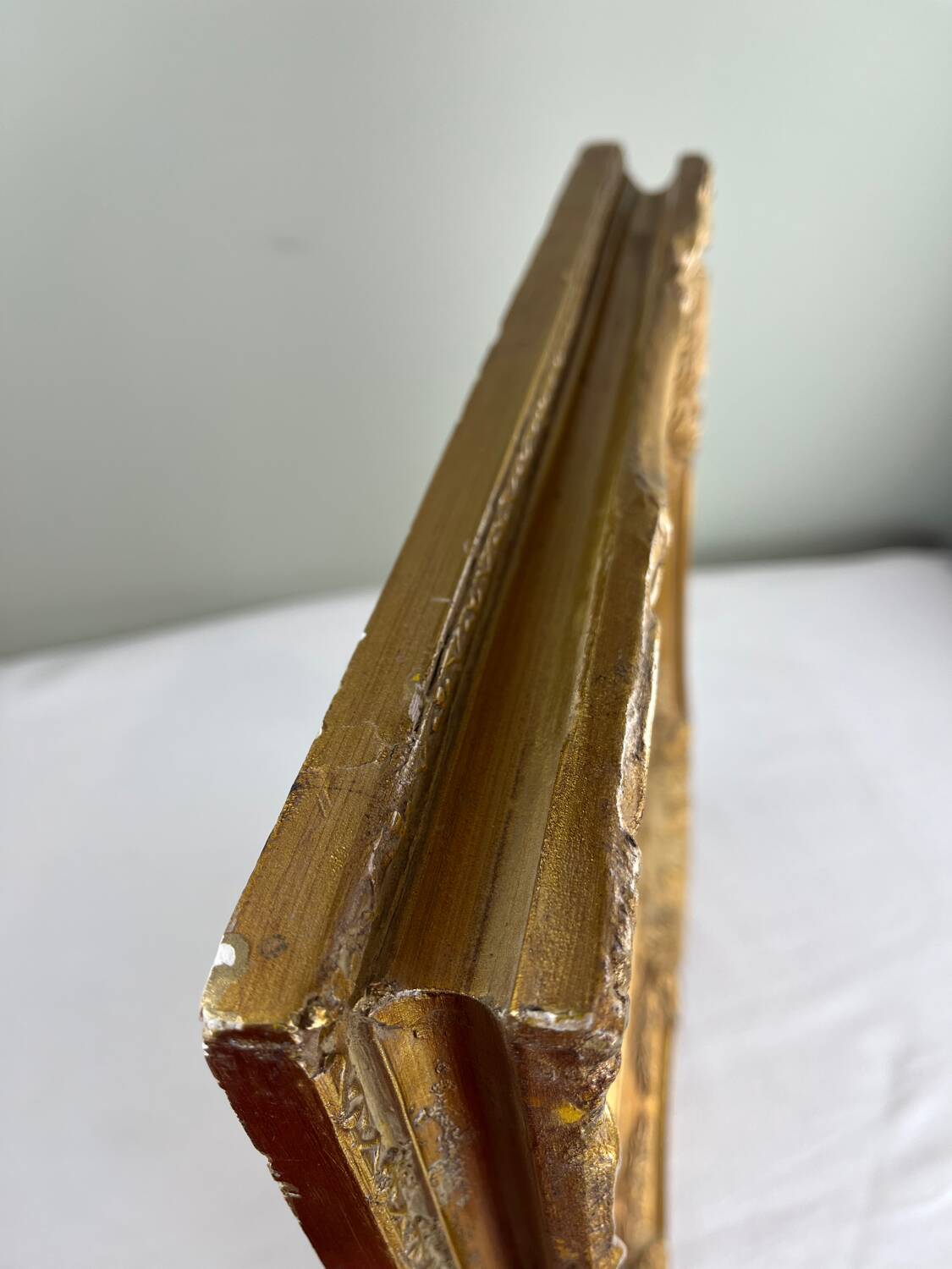 Miroir doré Napoléon III – fin XIXe siècle
