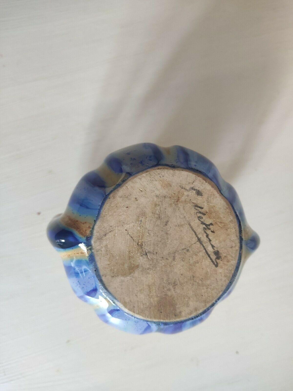 Ceramic vase from the 1930s, signed by Gilbert Méténier