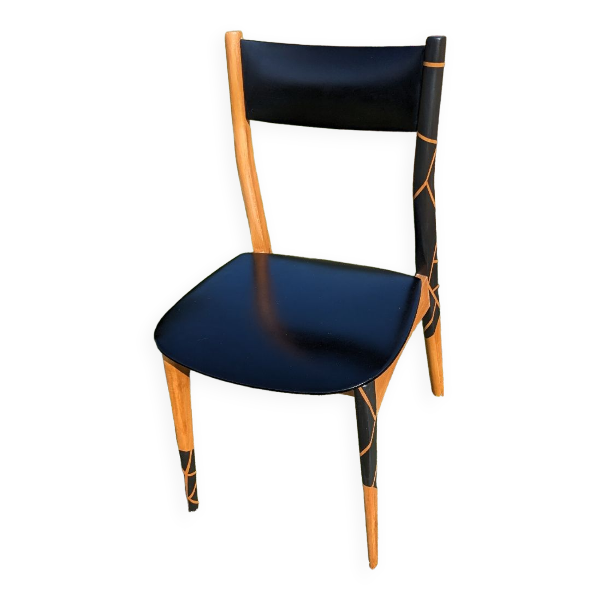 Vintage Scandinavian chair upgraded