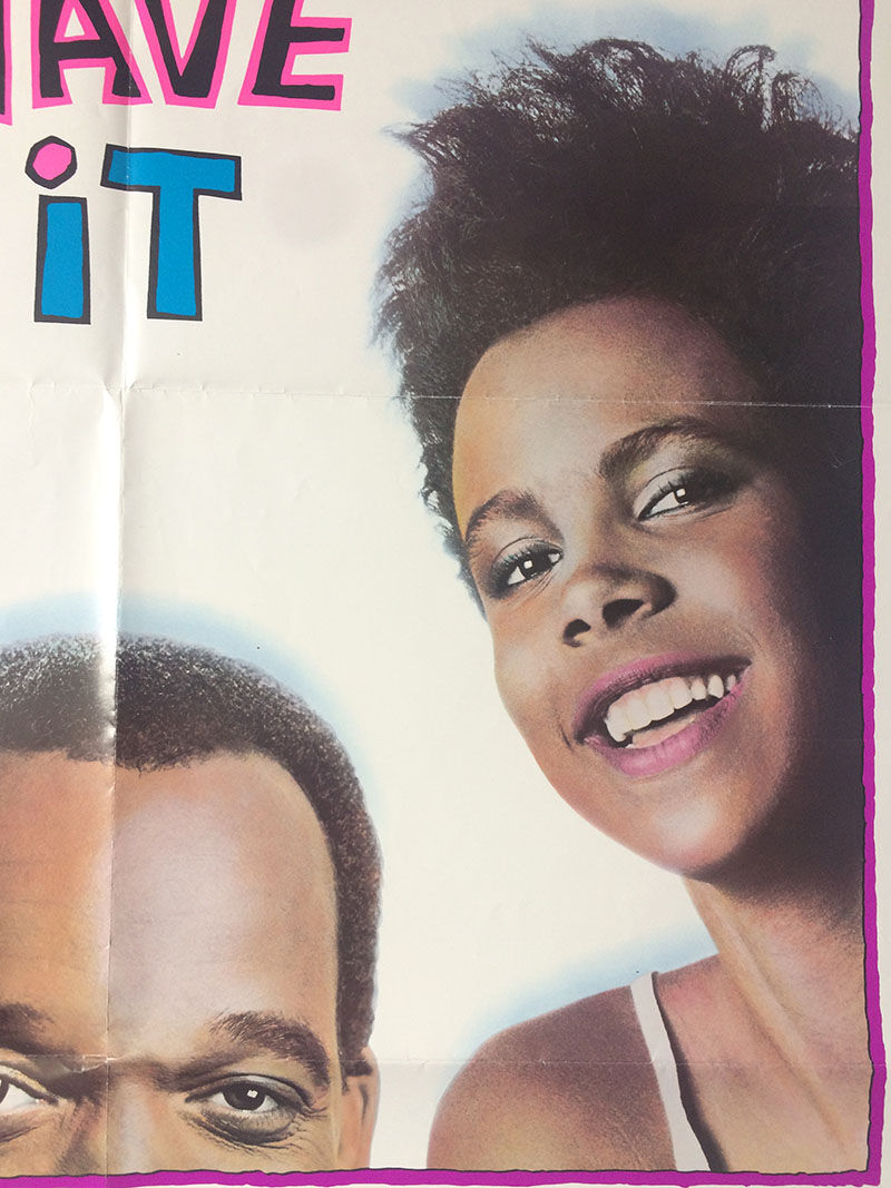 Original American poster She's gotta have it by Spike Lee, 1986