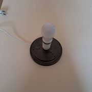 Replacement Glass and Lamp Base Lotus LT 305 by Carlo Nason