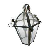 Brass lantern pendant lamp
