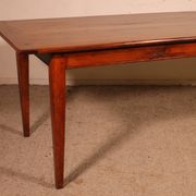 Table de réfectoire en cerisier, 19° siècle