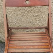 Vintage folding chair