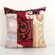 Vintage embroidered cushion cover 46x48 cm