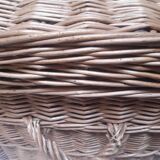 Wicker trunk L75xH53xD48 vintage